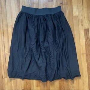 Miss MeMe Girls Knee Length Black Skirt Size 18 New With Tags